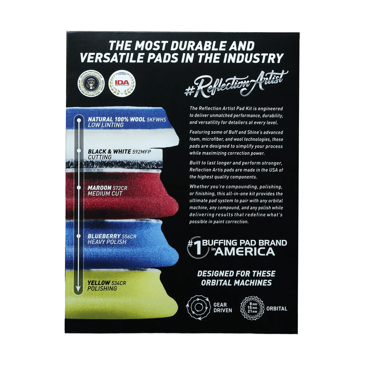 Buff and Shine Reflection Artist Pad Kit