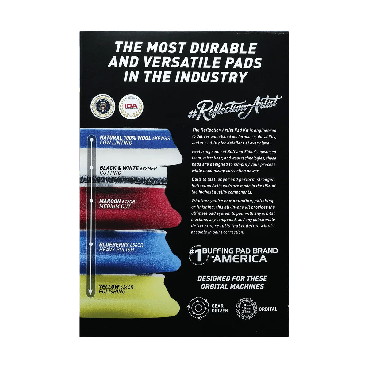 Buff and Shine Reflection Artist Pad Kit