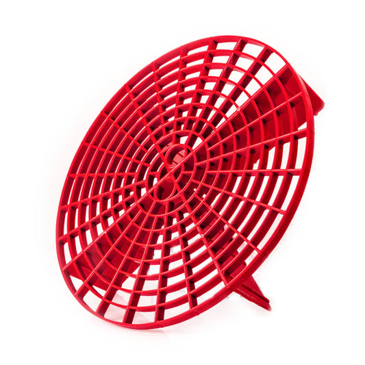 Grit Guard Wash Bucket Insert – Red (Fits 2.5–7 Gallon Buckets)