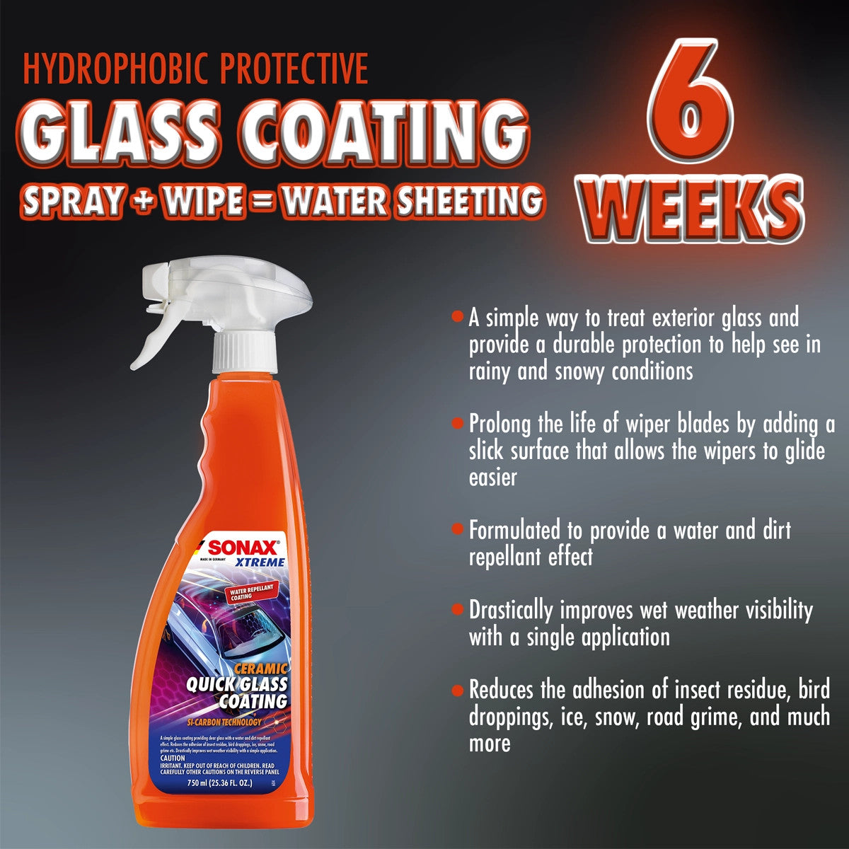 SONAX Ceramic Quick Glass Coating