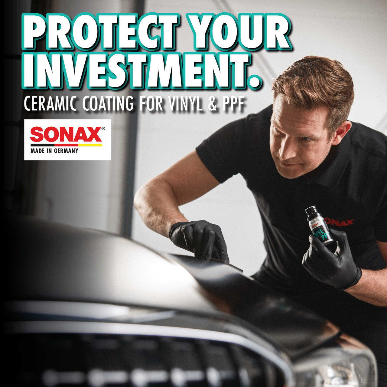 SONAX PROFILINE PPF + Vinyl Ceramic Coating – 50 mL