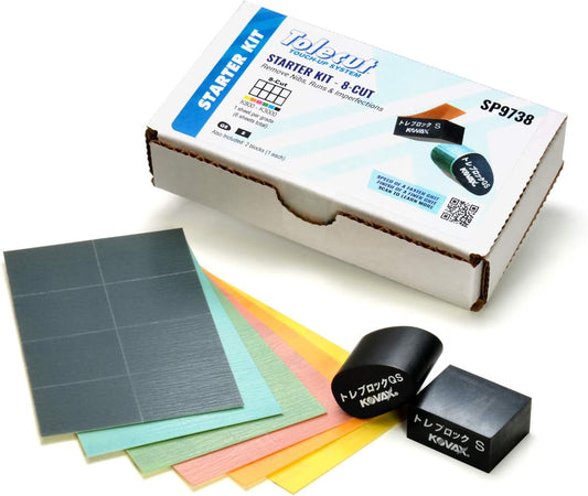 Tolecut 8-Cut Dry Sanding & Spot Repair Kit – Paint Defect Removal System (SP9738)
