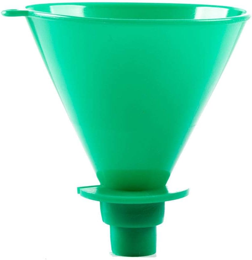 Tolco Vented Funnel – 8 oz | Rapid Spill-Free Pouring | Fits 28mm & 38mm Openings