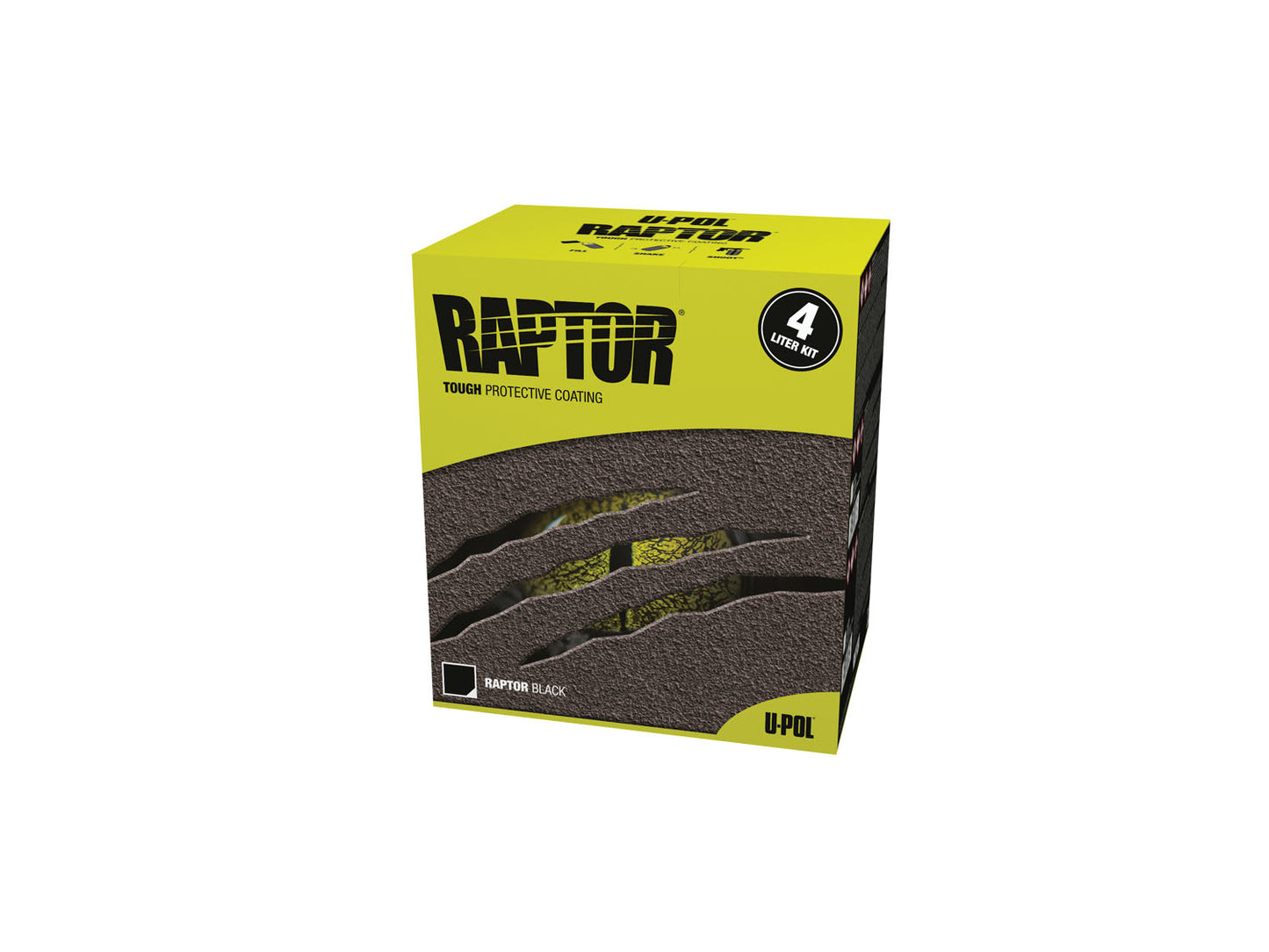 U-POL® RAPTOR® Black Low VOC Bedliner Kit – 1 Gallon (UP0820) Upol