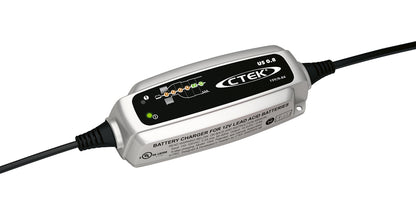 CTEK US 0.8 Smart Battery Tender & Maintainer – 12V Trickle Charger for Motorcycles, ATVs & More