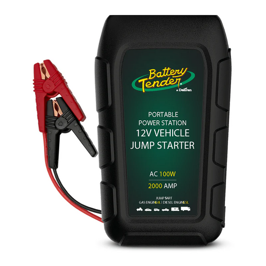Battery Tender® 2000 AMP Jump Starter & Power Station with 100W Inverter
