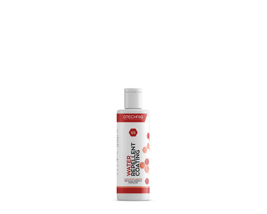 Gtechniq G5 Water Repellent Coating for Glass and Perspex | Lasts Up to 4 Months
