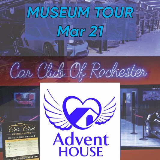 Car Club of Rochester Museum Ticket – Guided Tour