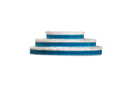 RUPES D-A COARSE Microfiber Extreme Cut Pad – High Cut for Dual Action Polishers