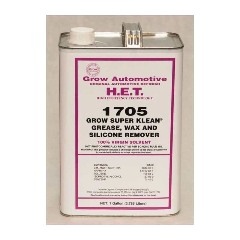 Grow Automotive 1705-01 Grease, Wax & Silicone Remover