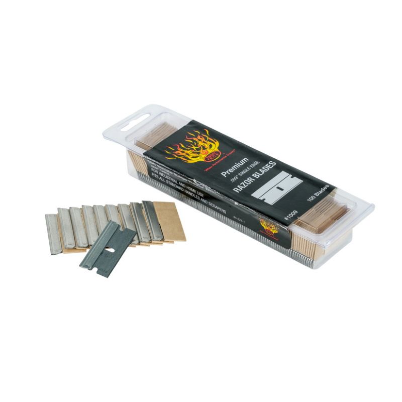 High Teck 1009 Single Edge Razor Blades – Aluminum Back (Box)
