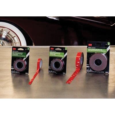 3M Super Strength Double-Sided Molding Tape – 15 ft (Black Foam)