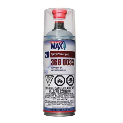 SprayMax® 2K Epoxy Primer Sealer Aerosol –  Beige / Gray / Black / White