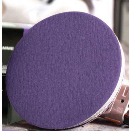 USC® Purple Premium Sanding Disc – 6 in, Hook & Loop, Wet/Dry (P36–P1500)