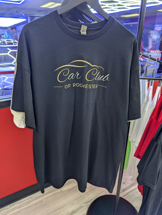 Car Club of Rochester Classic Logo Tee – Premium Preshrunk Cotton T-Shirt