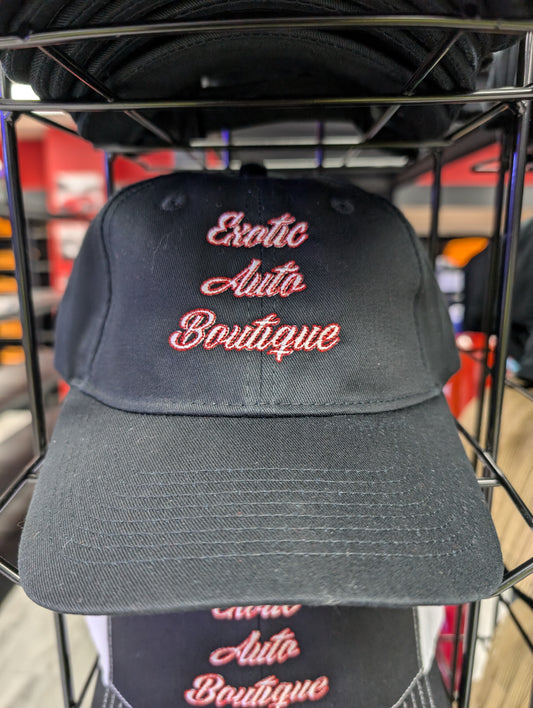Exotic Boutique of Rochester Branded Six-Panel Twill Cap – Low-Profile