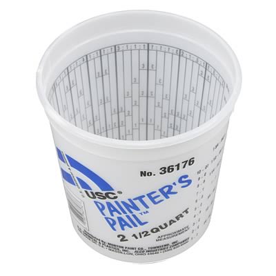 USC Painter’s Pail – 2.5 Qt (Each or Case of 50)