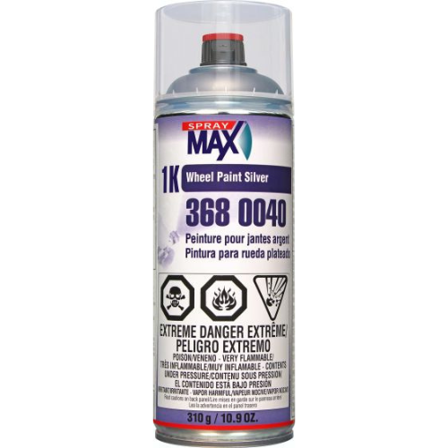 SprayMax® Wheel Paint Silver – 1K High-Yield Silver Wheel Spray