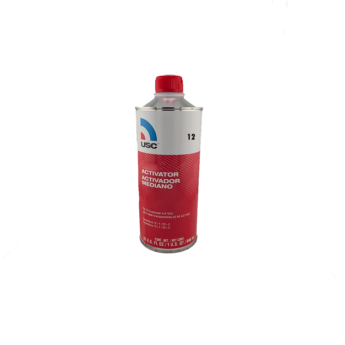 USC® Universal Urethane Activators – Fast (12-4), Medium (13-4), Slow (14-4) – 1 qt, for USC® 10™ Universal High-Build Clear Coat, 4:1 Mixing