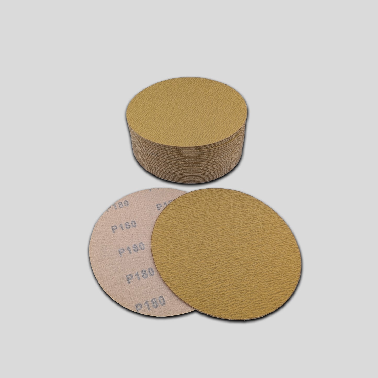 USC® Gold Pro® Sanding Disc – 6 in, Hook & Loop, Wet/Dry (P40–P4000, 25 & 50 ct Box)