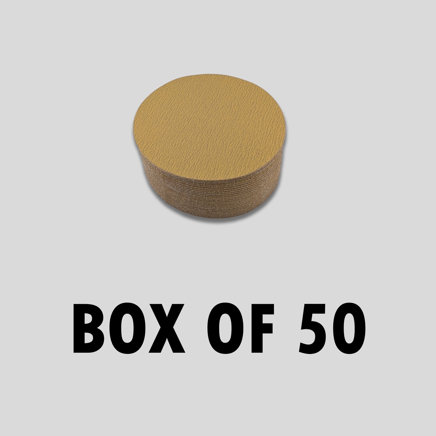 USC® Gold Pro® Sanding Disc – 6 in, Hook & Loop, Wet/Dry (P40–P4000, 25 & 50 ct Box)